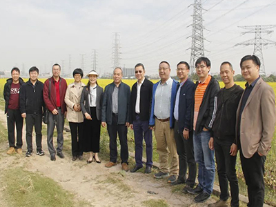 万利国际官网妄想丨广东省自然资源厅实地调研万利国际官网厚街双岗、白濠农业生态园项目